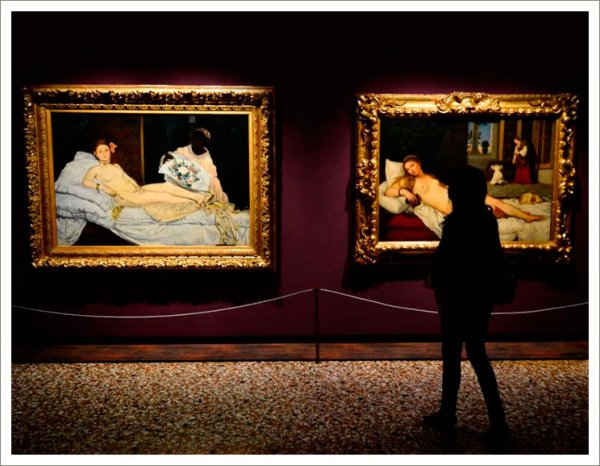 Олимпия Эдуард Мане музей Орсе