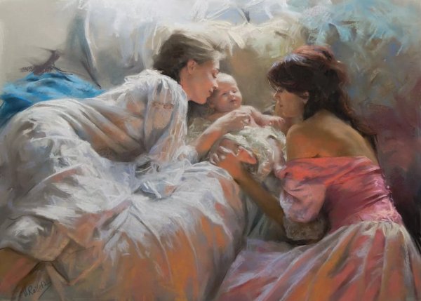 Висенте Ромеро Редондо материнство