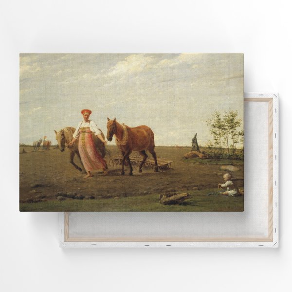 Алексей Гаврилович Венецианов на пашне