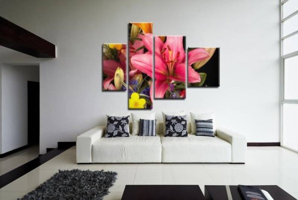 Узкие картины для интерьера