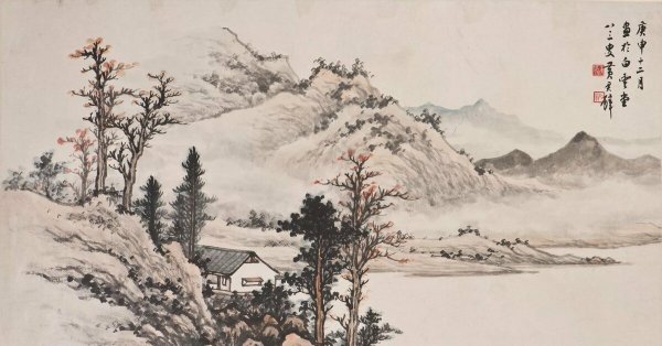 Китайская живопись пейзаж конфуцианство