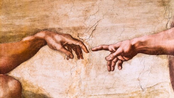 Сикстинская капелла фреска Сотворение Адама