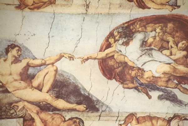 Микеланджело Creation of Adam