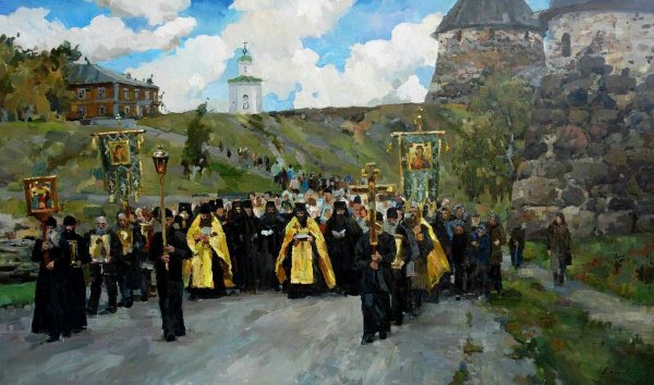 Крестный ход на Флора и Лавра