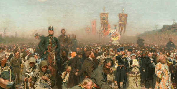 Художник Владимир Муллин крестный ход