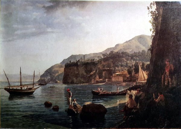 Сильвестр Феодосиевич Щедрин вид Вико между Кастелламаре и Сорренто