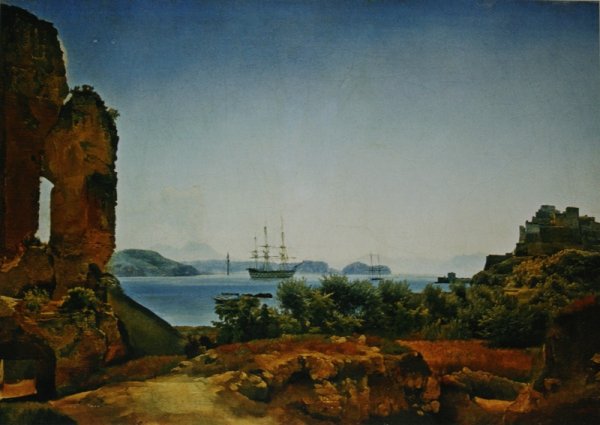 Сильвестр Феодосиевич Щедрин вид в Сорренто