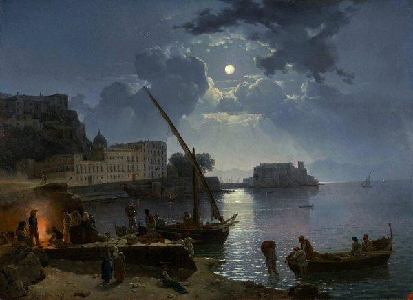 Сильвестр Феодосиевич Щедрин вид с Петровского острова в Петербурге