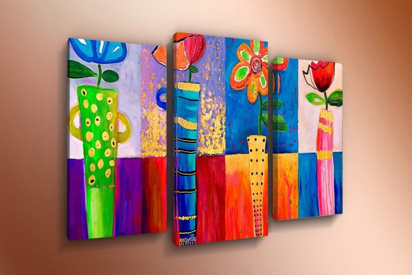 Модульные картины батик