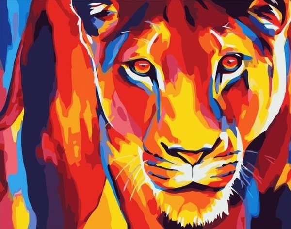 Цветные животные