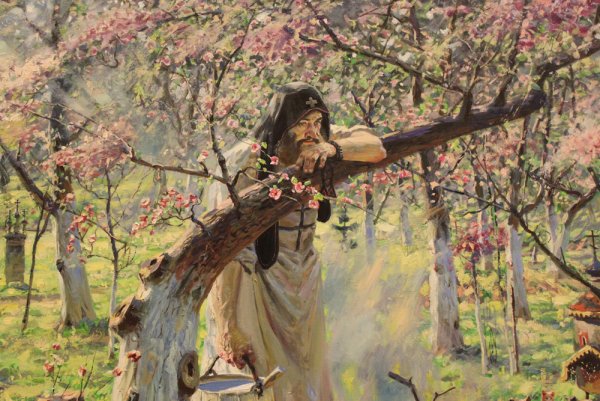 Ослябя картина Павла Рыженко