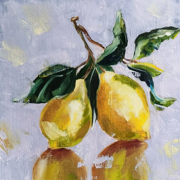 Лимоны картина