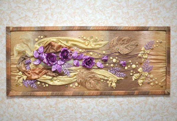 Настенное панно из ткани