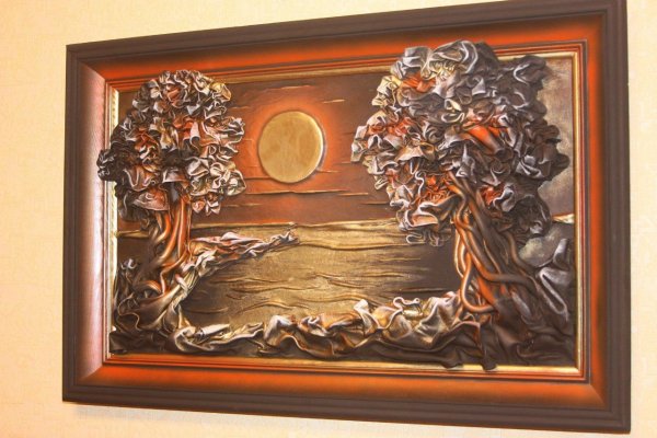 Мастер класс панно из кожи Андрея Коробейникова