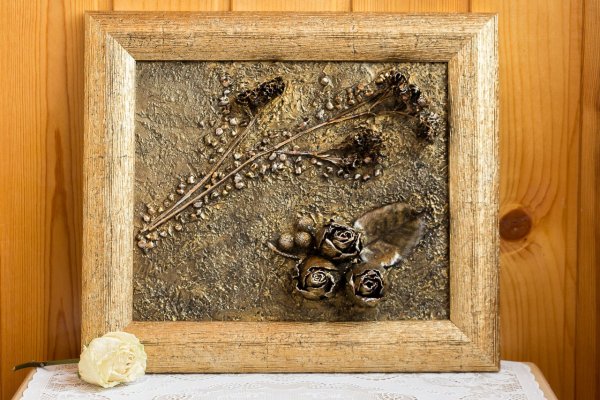 Пано ИЖ природного материала