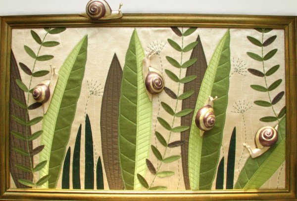 Панно из ткани