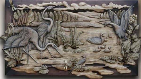 Художественная резьба по дереву Петра Носикова