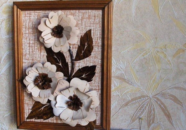 Цветочное панно
