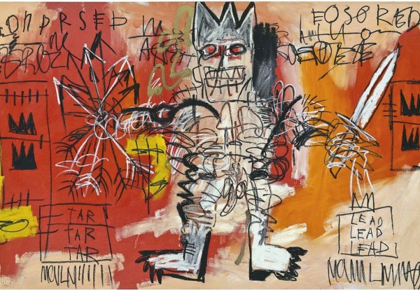 Жан-Мишель Баския череп