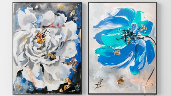 Логинова Аннет картины с поталью