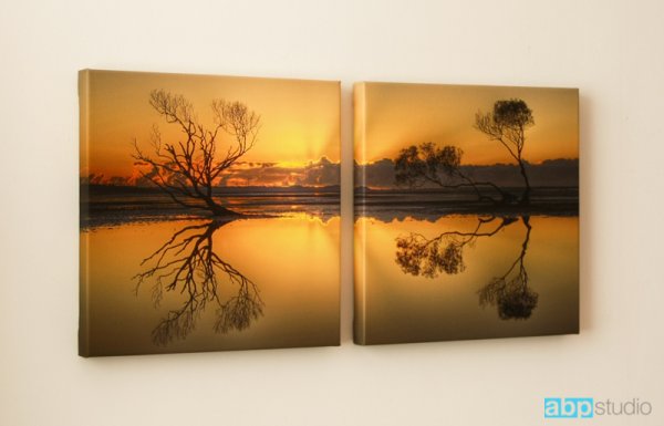 Картина из двух частей