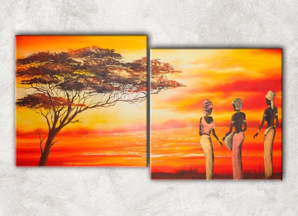 Диптих акрилом