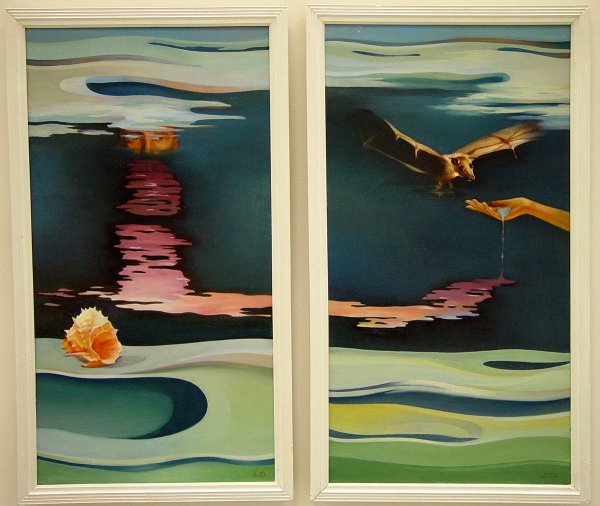 Диптих картины известных художников