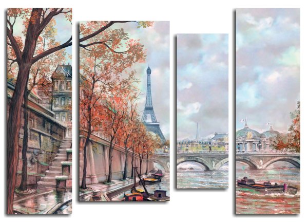 Диптих Париж