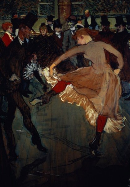 Анри де Тулуз-Лотрек. «В кафе». 1891.