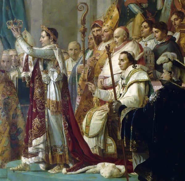 Давид коронация Наполеона