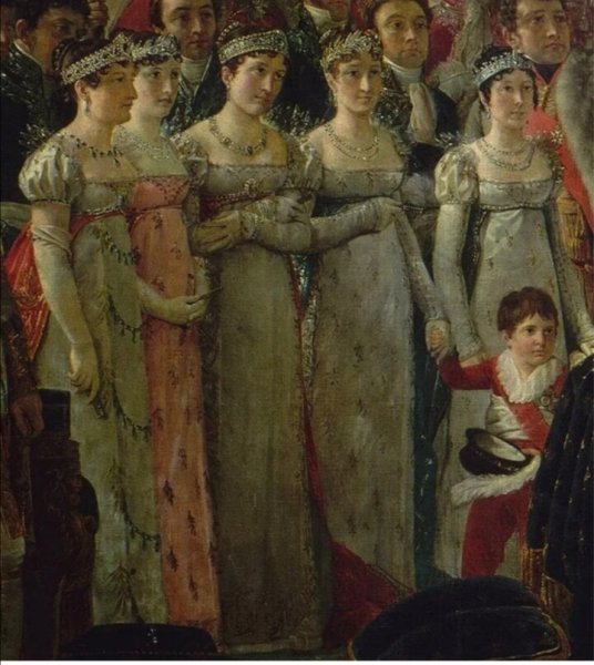 Лувр коронация Наполеона картина