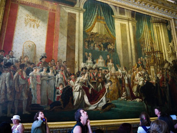 Давид коронация Наполеона