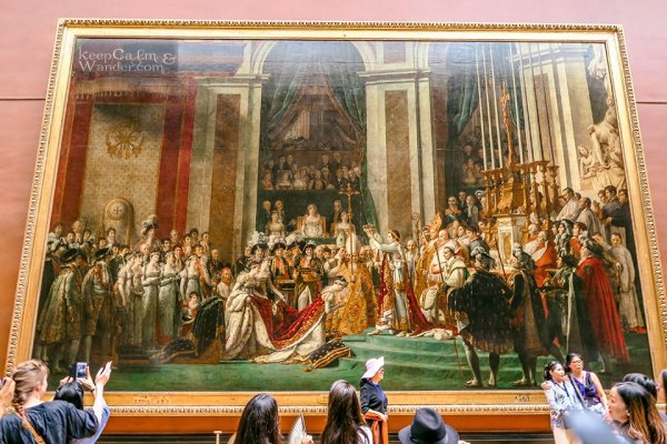 Жан Луи Давид коронация Наполеона