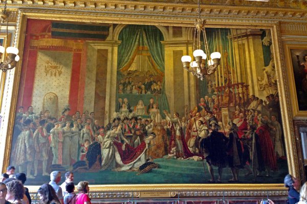 Луи Давид коронация Наполеона