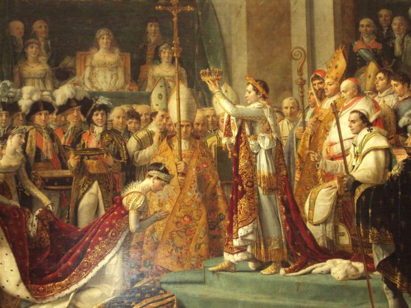 Луи Давид коронация Наполеона