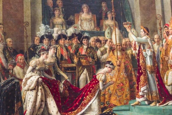 Давид коронация Наполеона