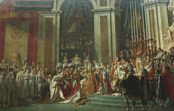 Давид коронация Наполеона