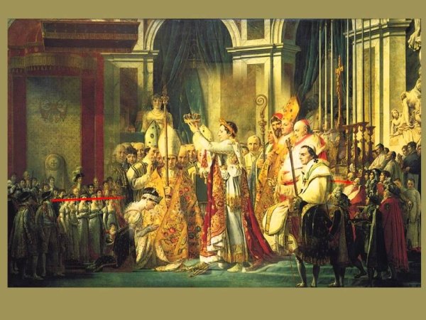 Давид Жак-Луи «коронация императора и императрицы»