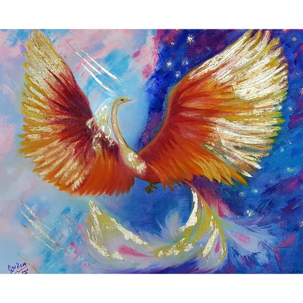 Жар птица Золотая поталь