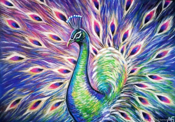 Жар птица живопись