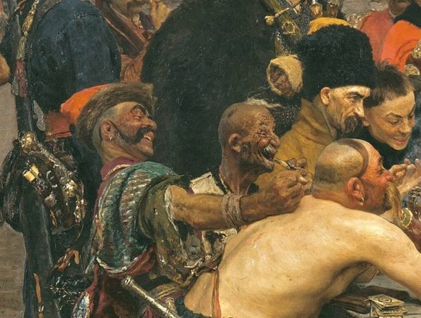 Картина Репина запорожцы