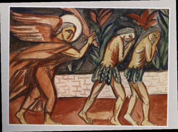 "Изгнание из рая" Мариотто Альбертинелли