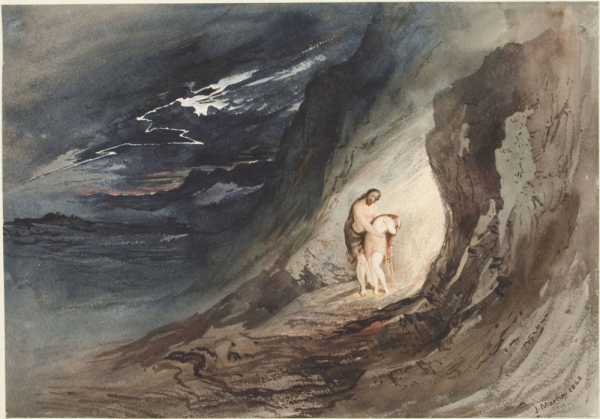 Изгнание Адама и Евы из рая картина