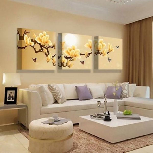 Картины для интерьера гостиной