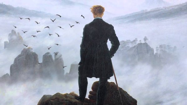 Каспар Фридрих Странник над морем тумана