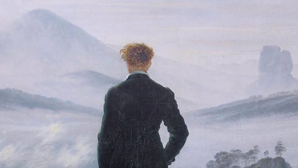 Каспар Давид Фридрих Странник над морем тумана