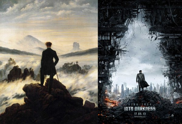 Странник над морем тумана Каспар Давид Фридрих 1818