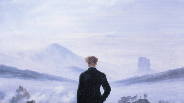 Романтизм. Каспар Давид Фридрих. «Странник над морем тумана»