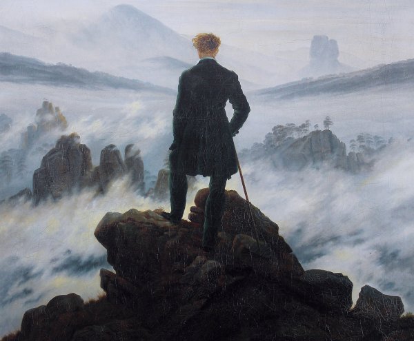 Давид Фридрих Странник над морем тумана