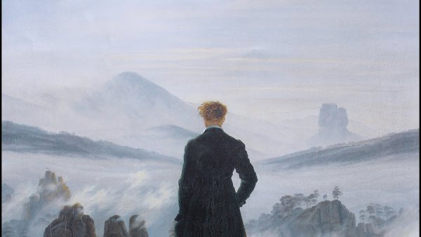 Каспар Фридрих Странник над морем тумана